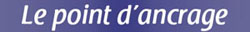 Le point d'ancrage